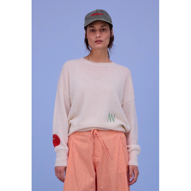 Nathalie Vleeschouwer pull ecru 2