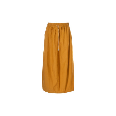 Nathalie Vleeschouwer rok geel