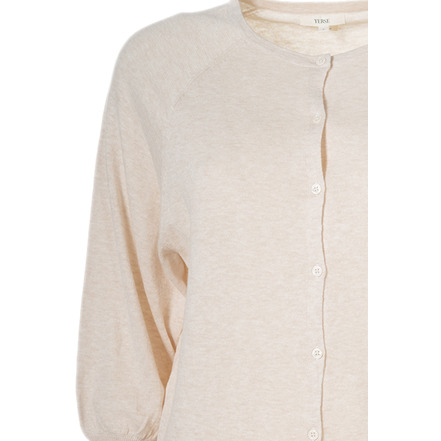Yerse strickjacke ecru