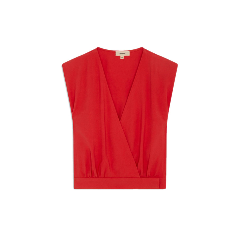 Suncoo blouse red 1