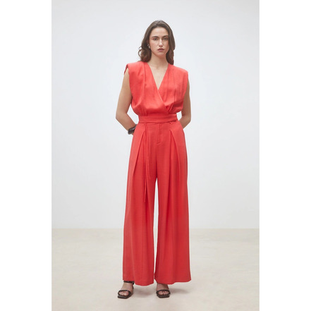 Suncoo chemisier rouge