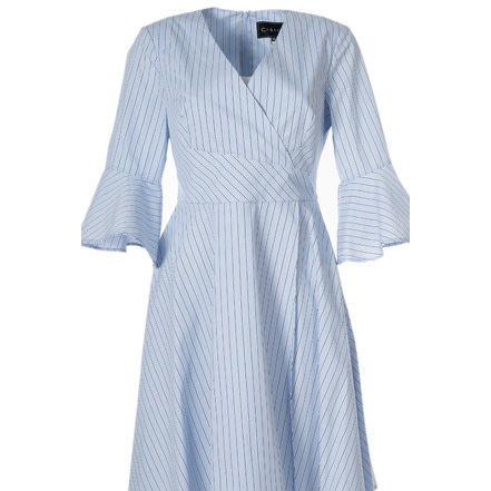 Creton robe bleu
