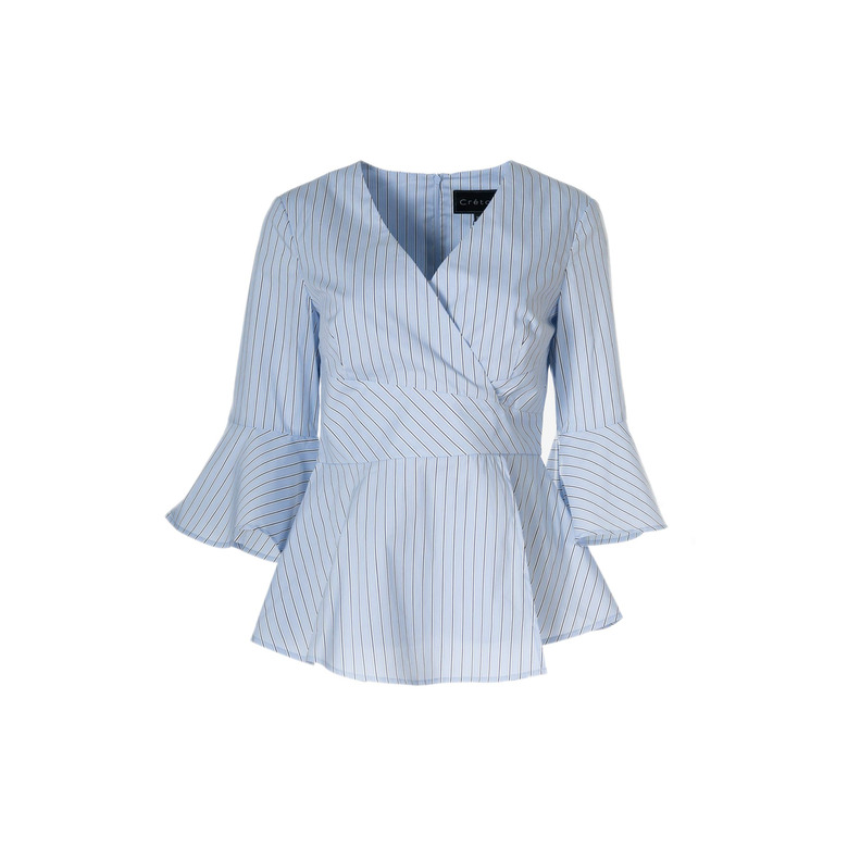 Creton chemisier bleu 1