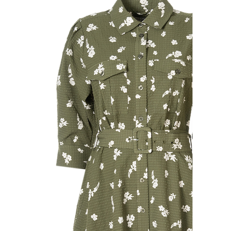 Essentiel jurk groen 2