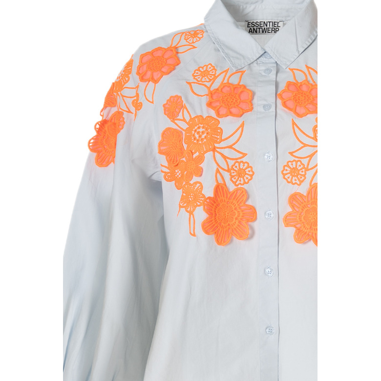 Essentiel blouse blauw 2