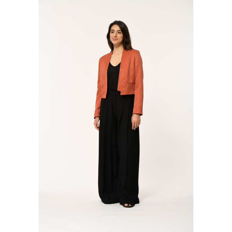 La Fee Maraboutee vest orange 2