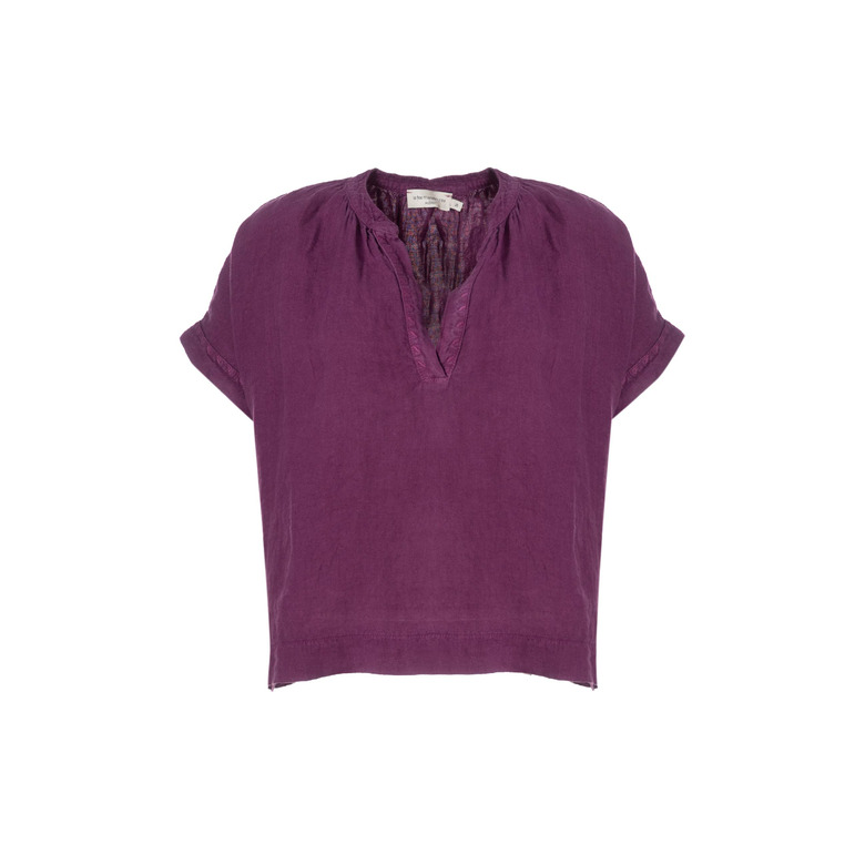 La Fee Maraboutee chemisier violet 1