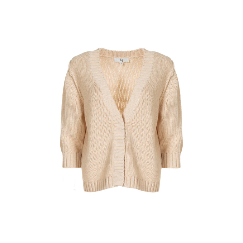 Jeff cardigan lightbrown 1