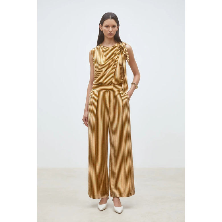 Suncoo jumpsuit camel 2