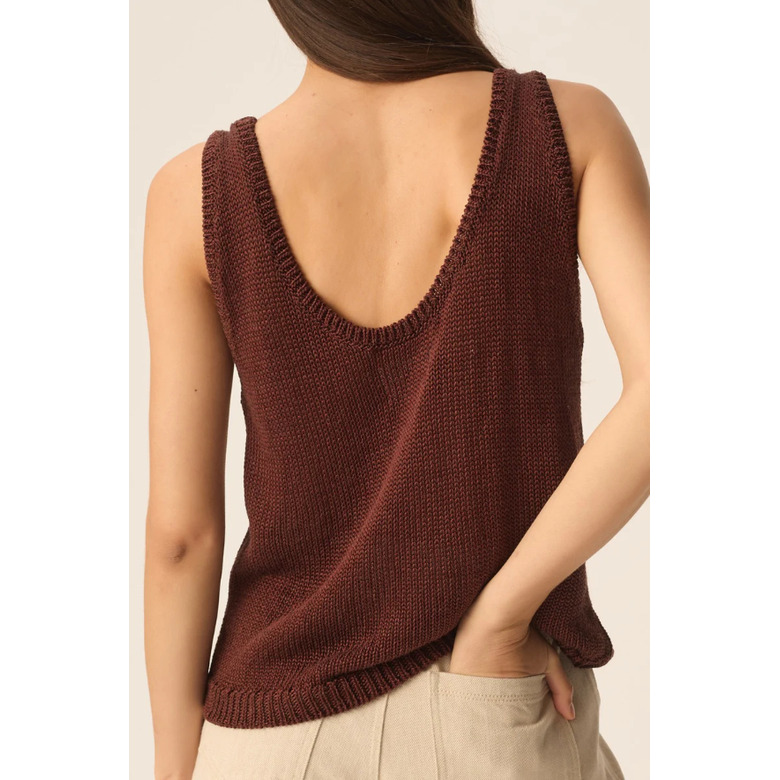 Des Petits Hauts trui bruin 3