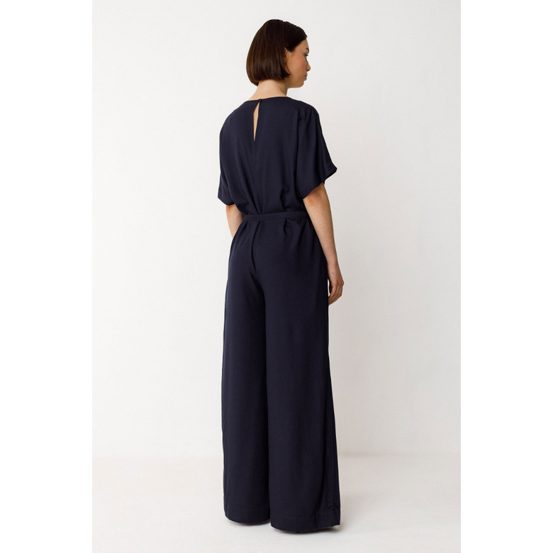 Skfk jumpsuit blauw 3