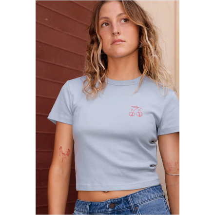 Volcom t-shirt blauw