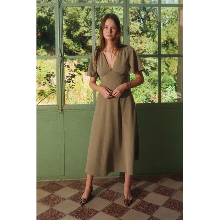 Molly Bracken jurk groen