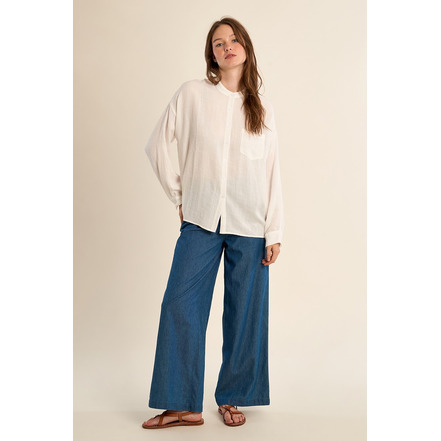 Molly Bracken chemisier blanc