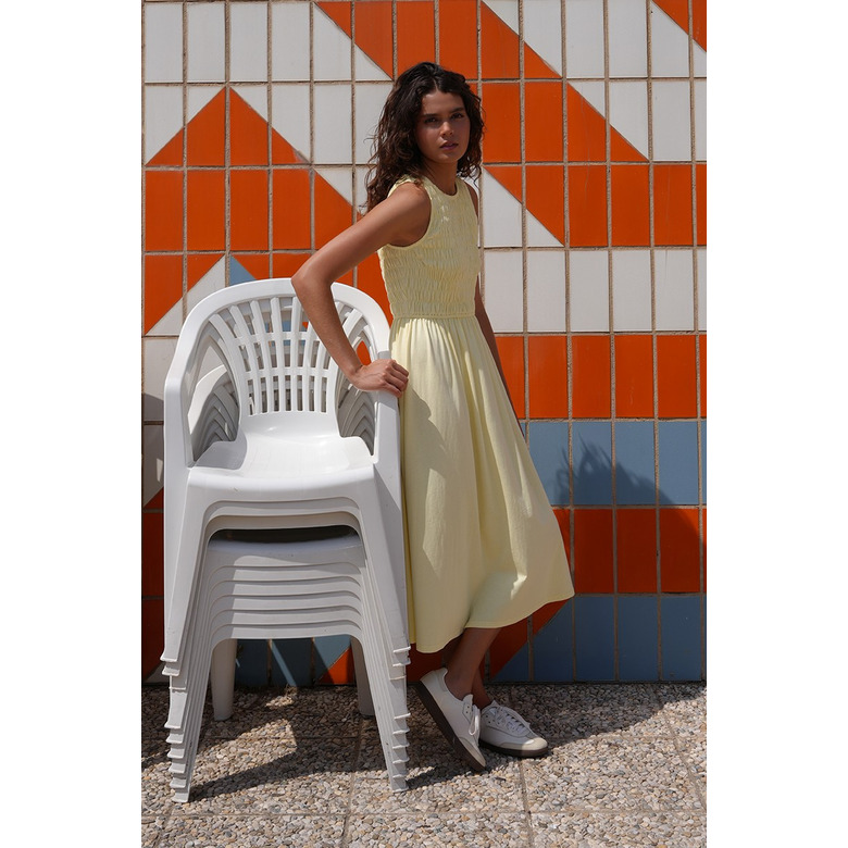 Molly Bracken robe jaune 2