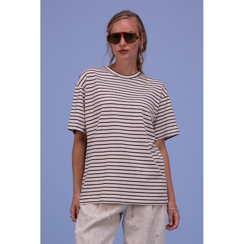 Nathalie Vleeschouwer t-shirt bruin 2