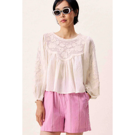 Frnch chemisier ecru