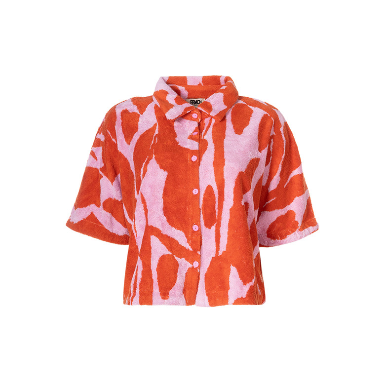 Frnch chemisier rouge 1