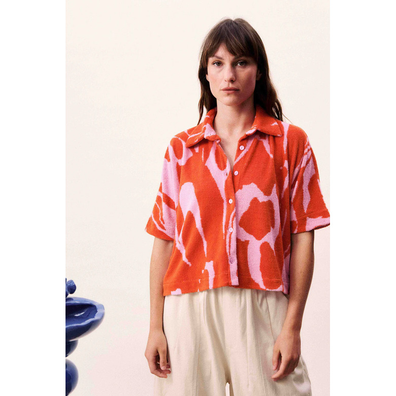 Frnch chemisier rouge 2