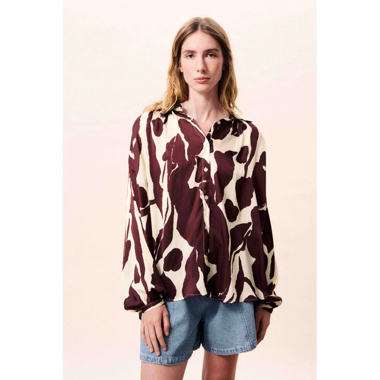 Frnch chemisier brun 2