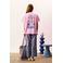 Frnch t-shirt roze 3