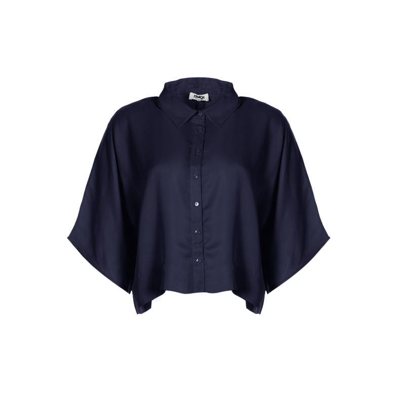 Frnch blouse blauw 1