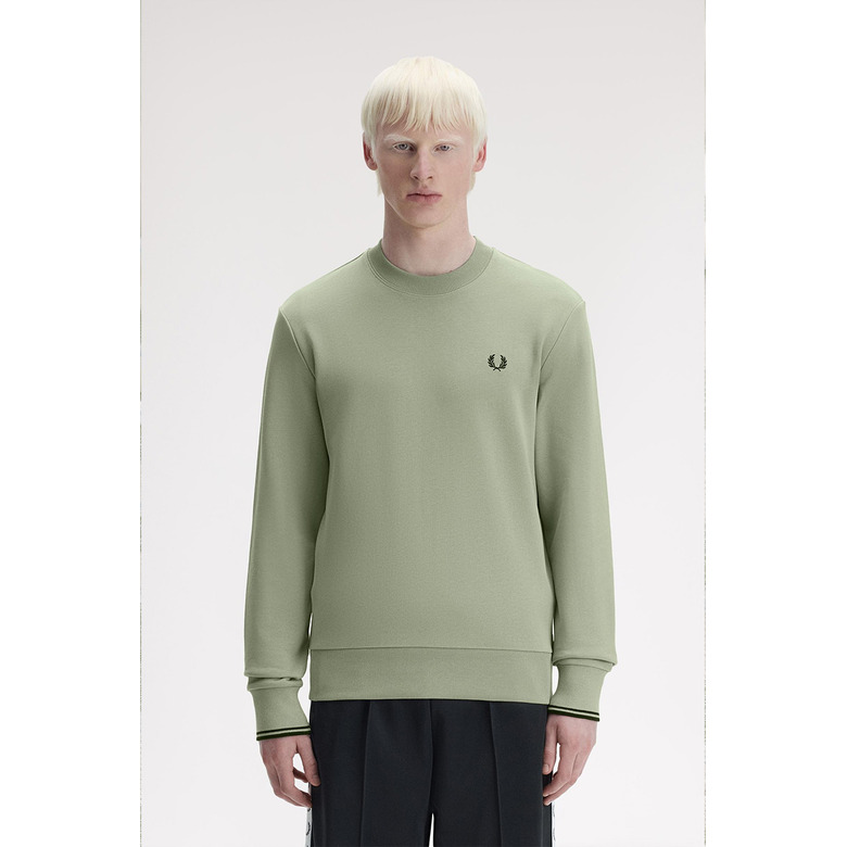 Fred Perry sweater groen 2