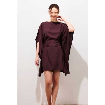 Karma.koma jurk bruin