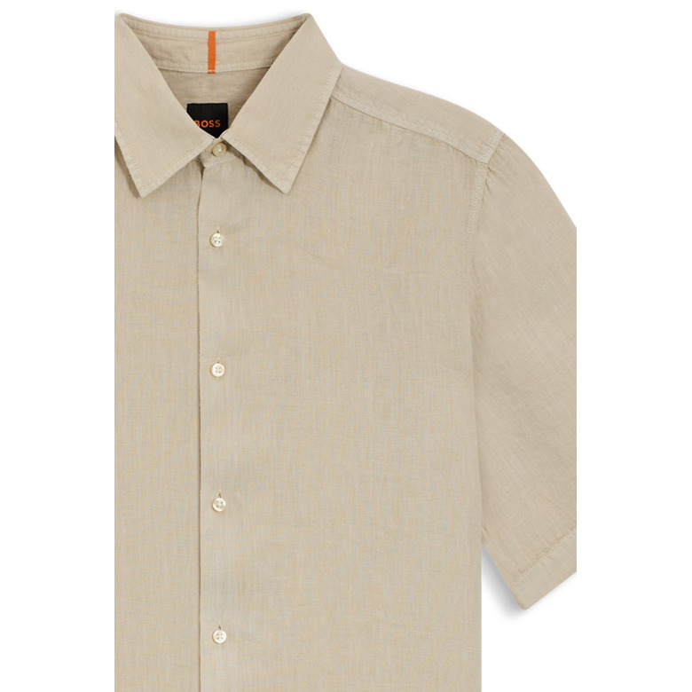 Boss hemd beige 2