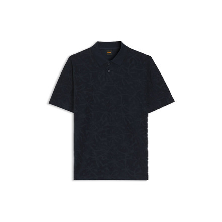 Boss polo blauw
