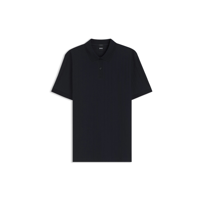 Boss polo blauw 1