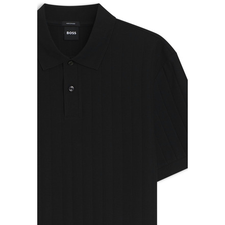 Boss polo zwart