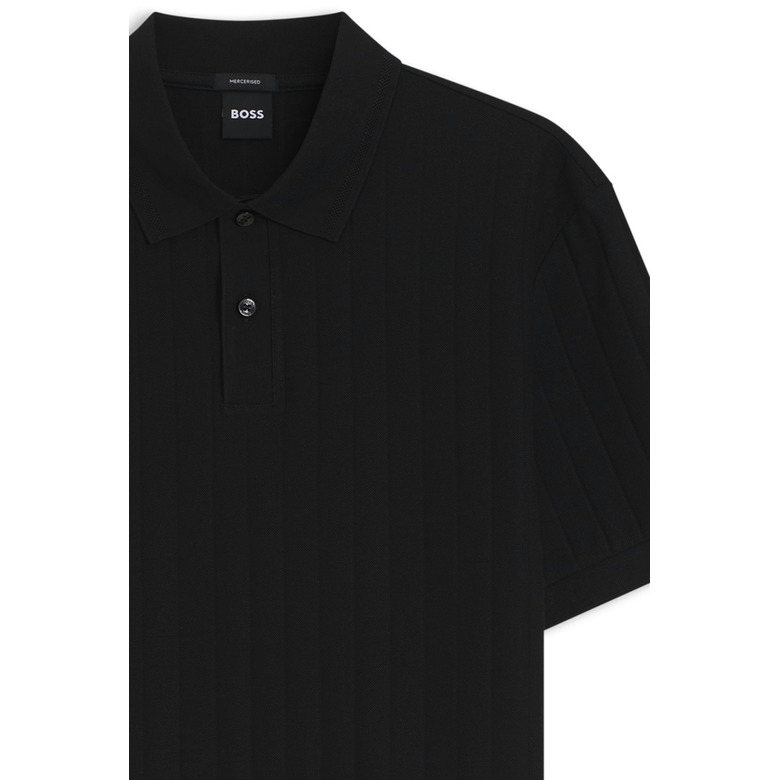 Boss polo zwart 2