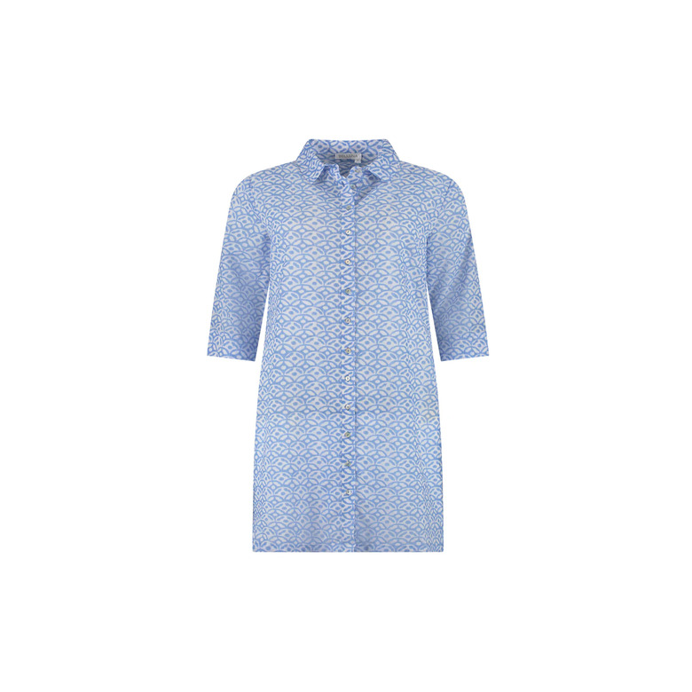 Belluna jurk blauw 1