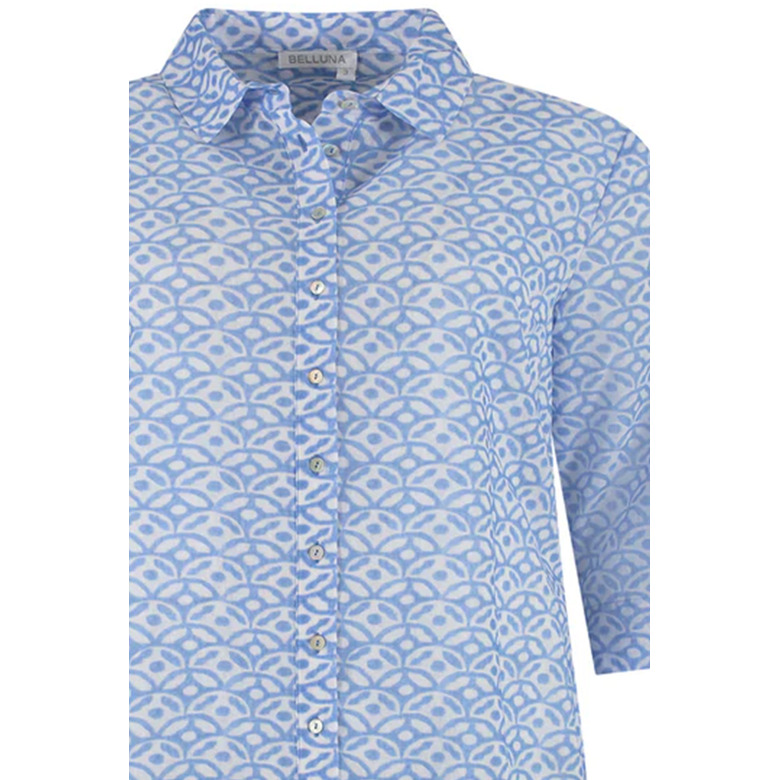 Belluna jurk blauw 2