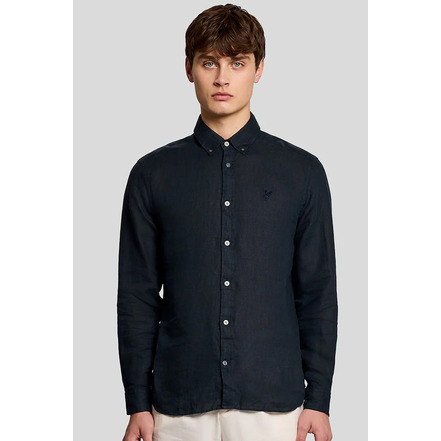 Lyle & Scott hemd blauw
