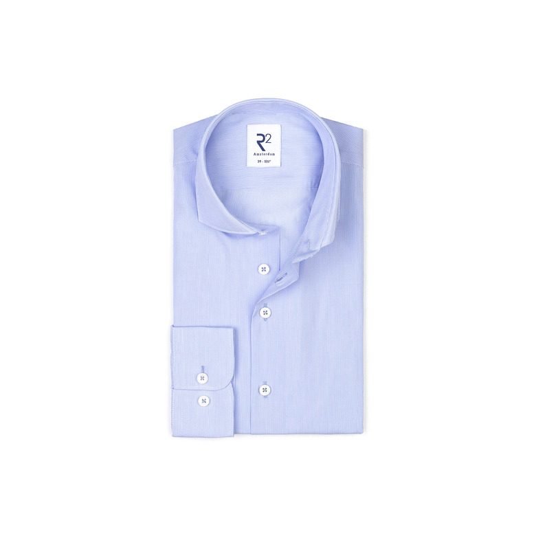 R2 Amsterdam hemd blauw 1