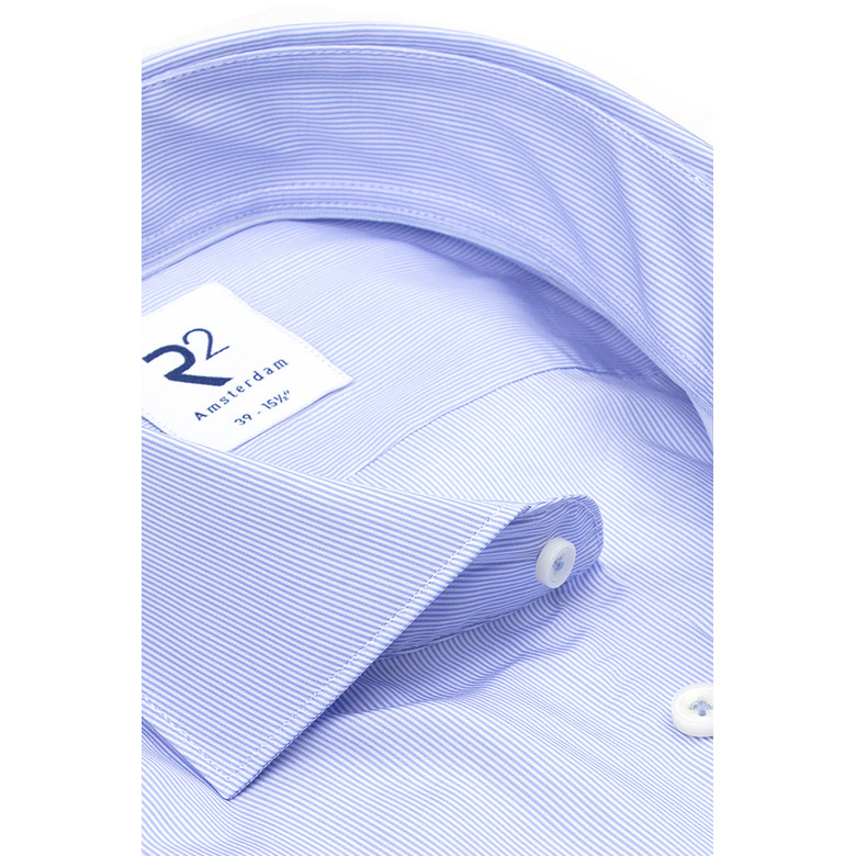 R2 Amsterdam hemd blauw 2