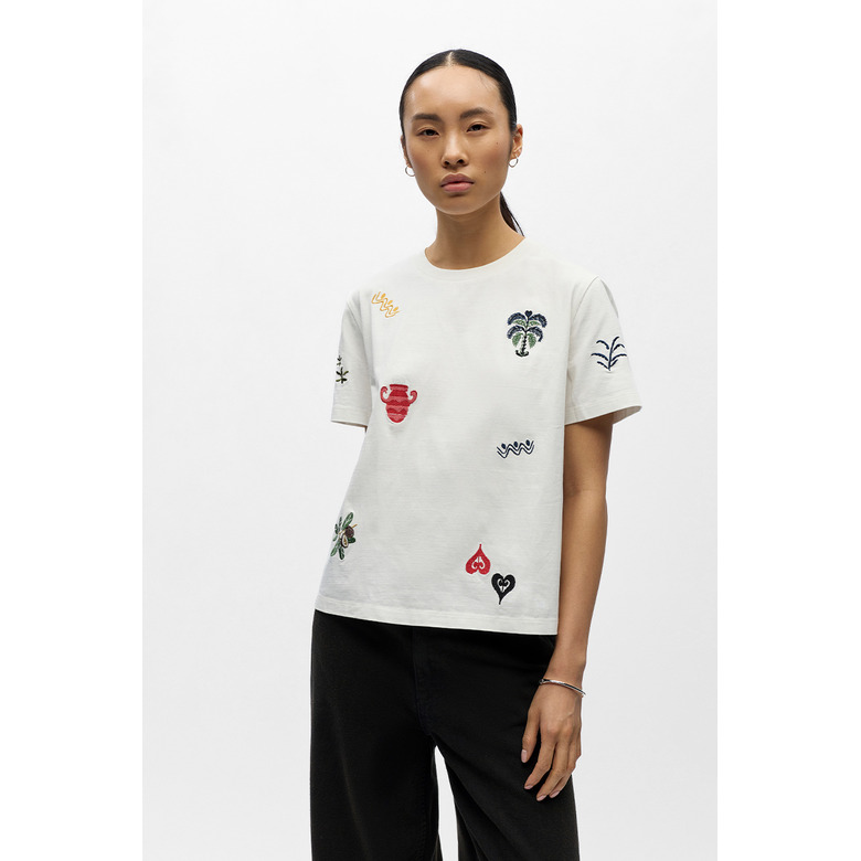 Object t-shirt blanc 2