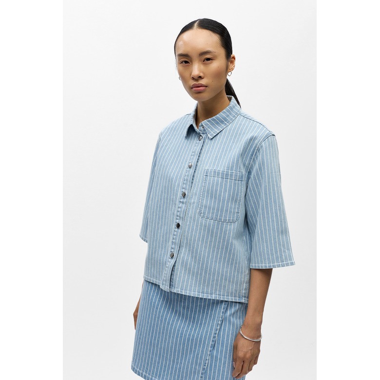 Object chemisier bleu 2