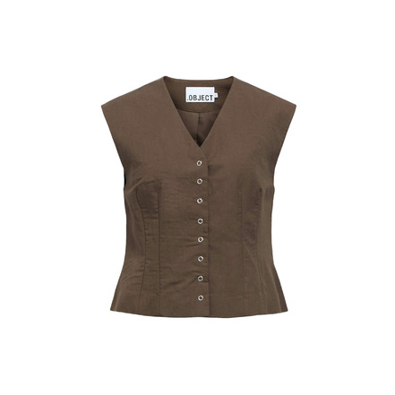 Object vest brown
