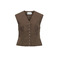 Object gilet bruin 1