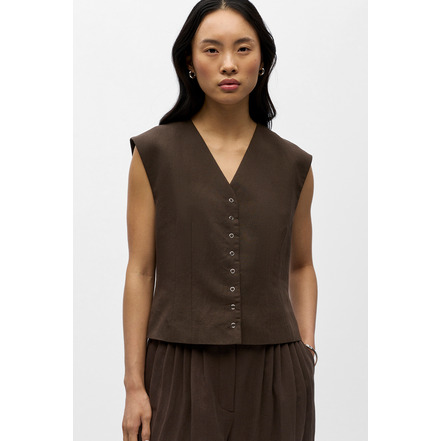Object vest brown