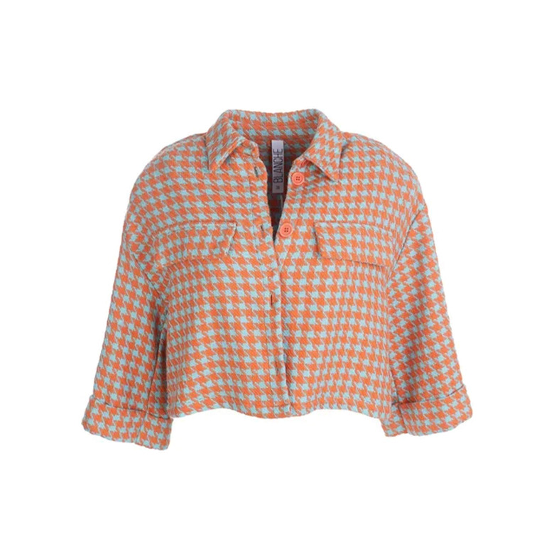 Dame Blanche veste orange 1