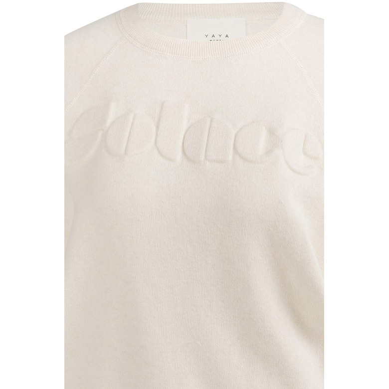 Yaya sweater ecru 2