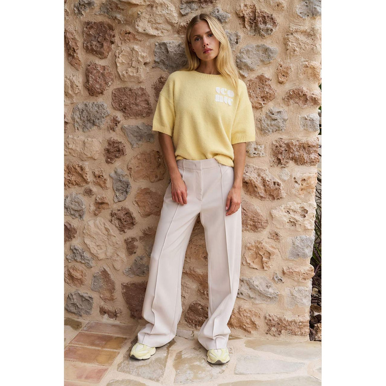 Yaya pantalon ecru 2