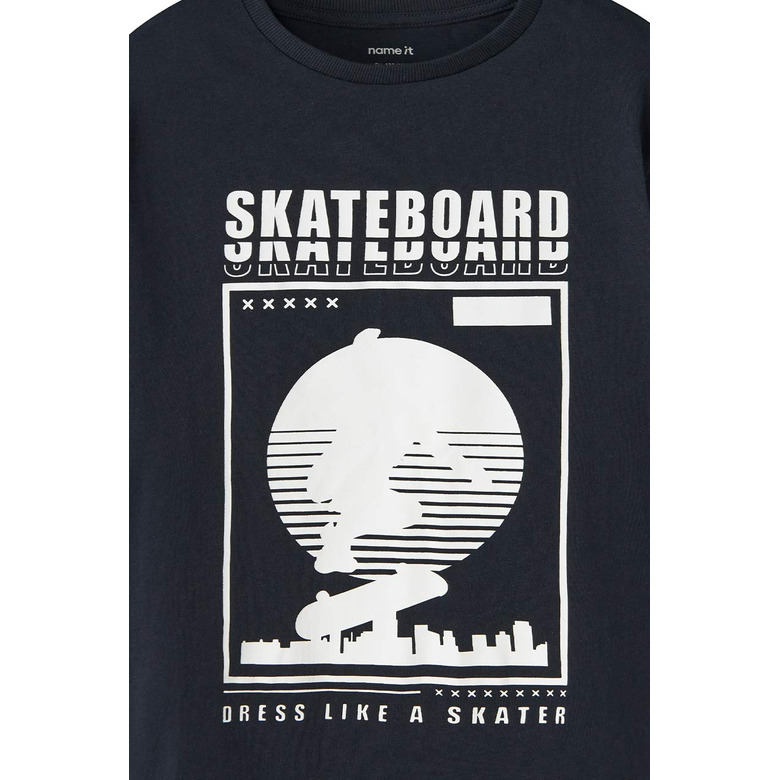 Name It Jongens t-shirt blauw 2