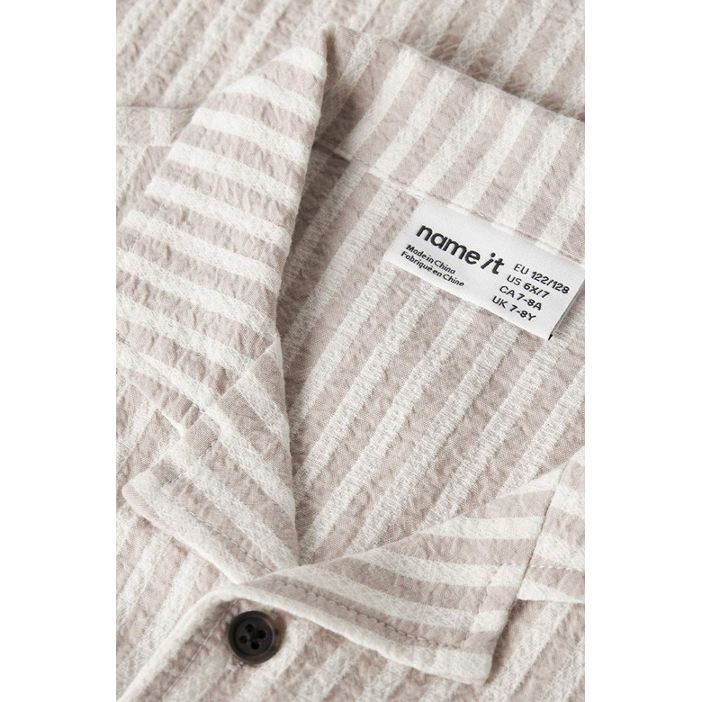 Name It Jongens blouse beige 2