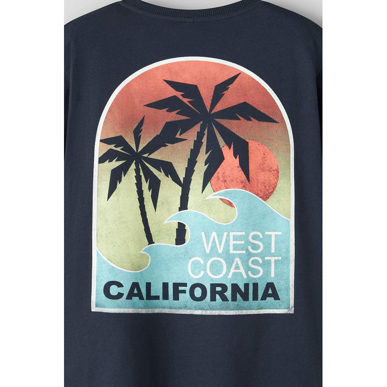 Name It Jongens t-shirt blauw 2