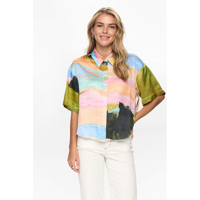 Numph bluse multicolor 2